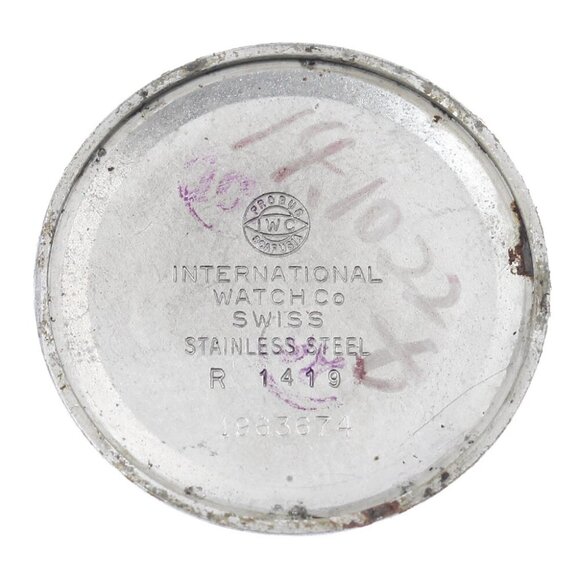 IWC SCHAFFHAUSEN Vintage cal.402 white Dial Hand Winding Men's Watch_883321 - Picture 4 of 8